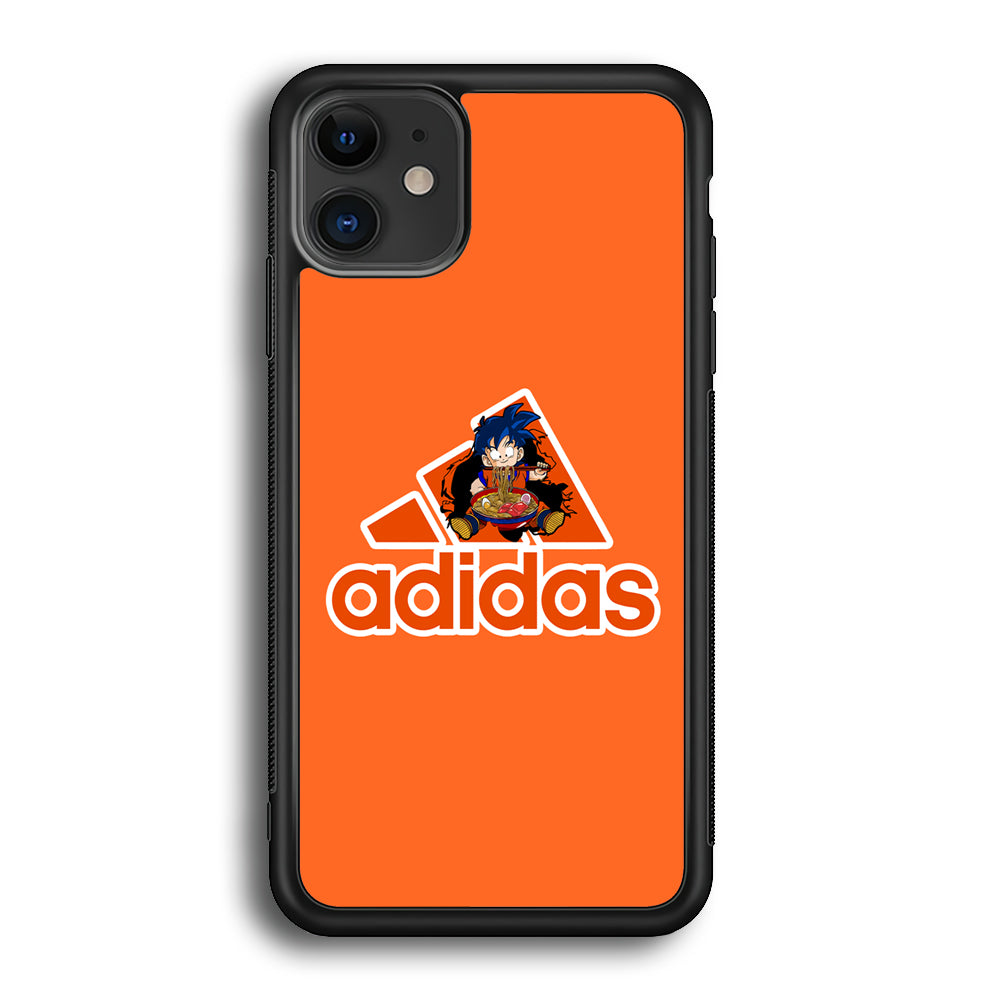 Adidas Son Goku Eats Ramen iPhone 12 Case-Mobile Phone Case-Altracase