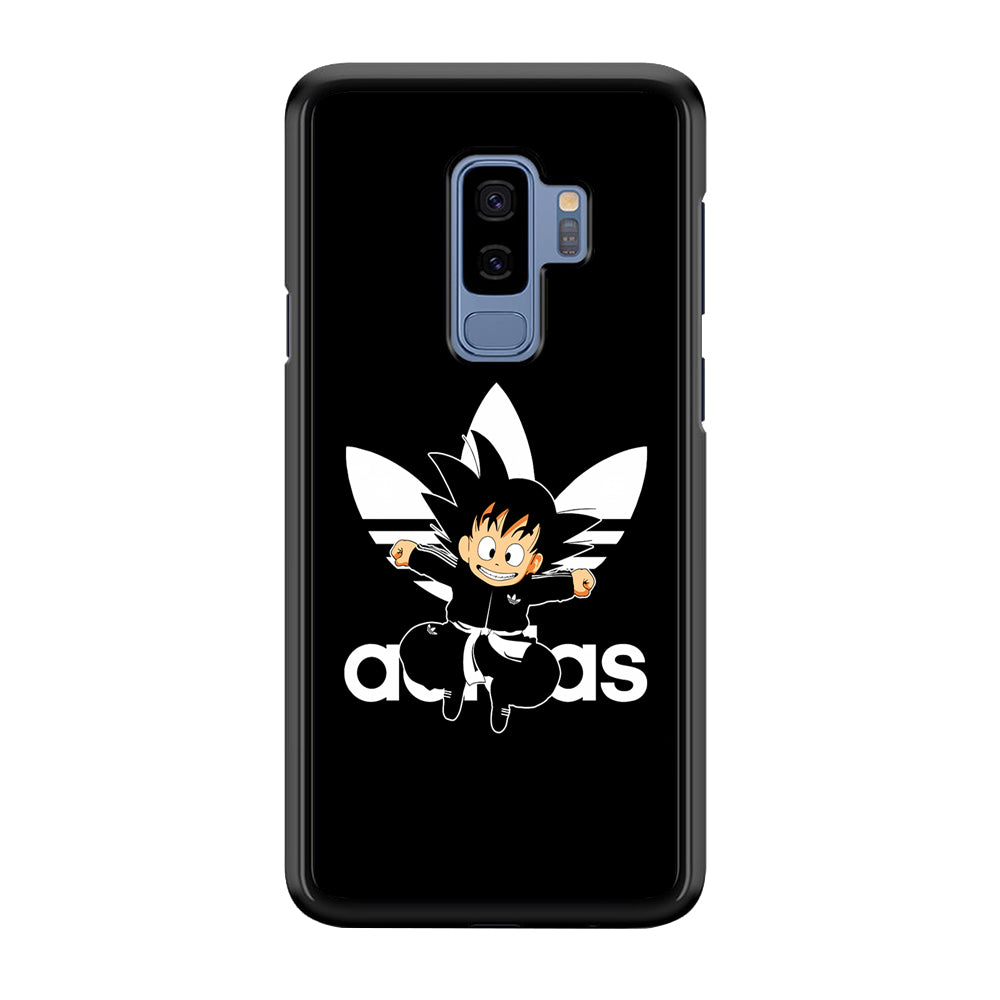 Adidas Son Goku Jump Samsung Galaxy S9 Plus Case-Mobile Phone Case-Rubber Black (2D Case)-Altracase