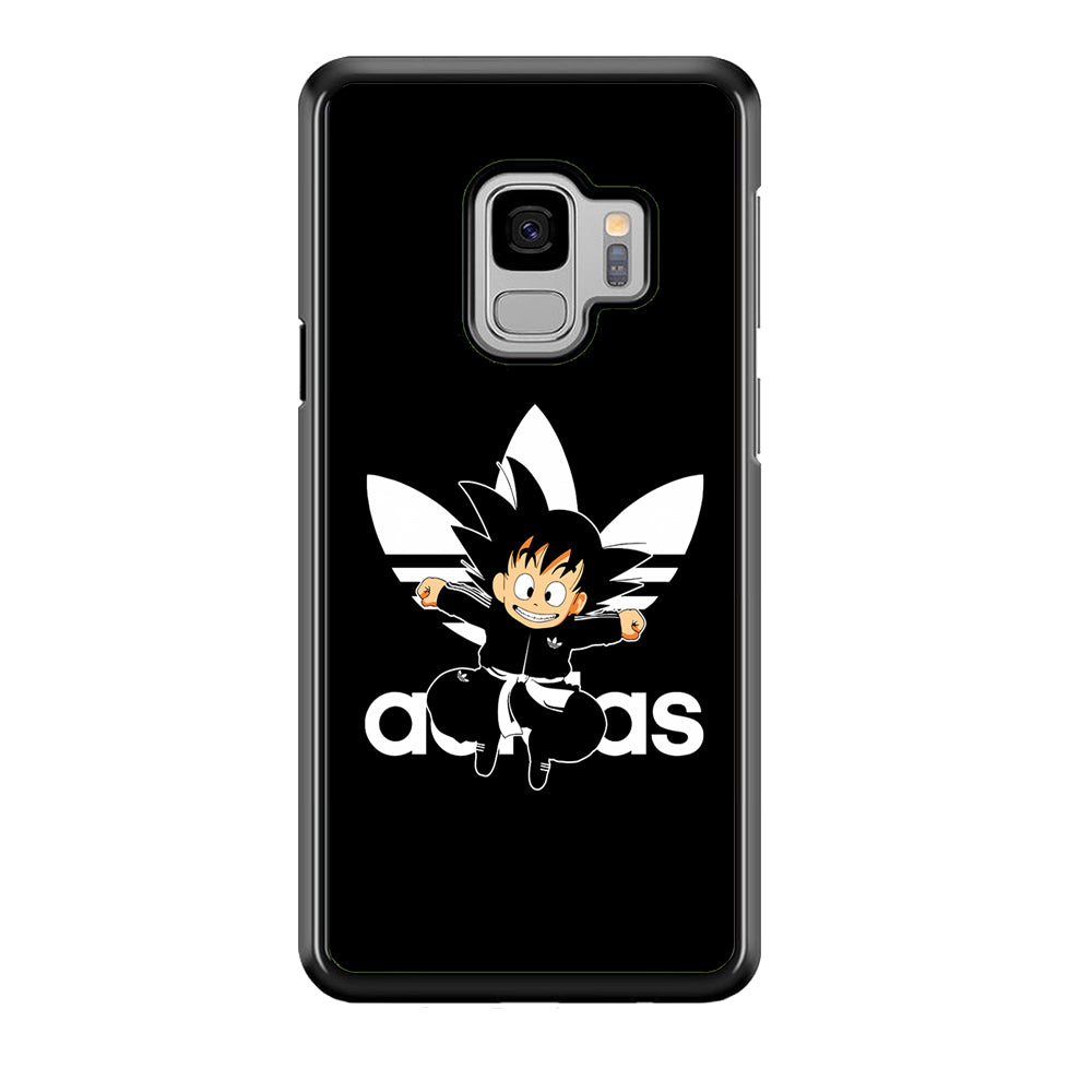 Adidas Son Goku Jump Samsung Galaxy S9 Case-Mobile Phone Case-Rubber Black (2D Case)-Altracase