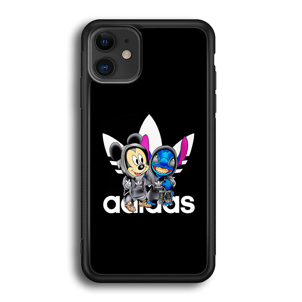 Adidas Stitch X Mickey Mouse iPhone 12 Mini Case-Mobile Phone Case-Altracase