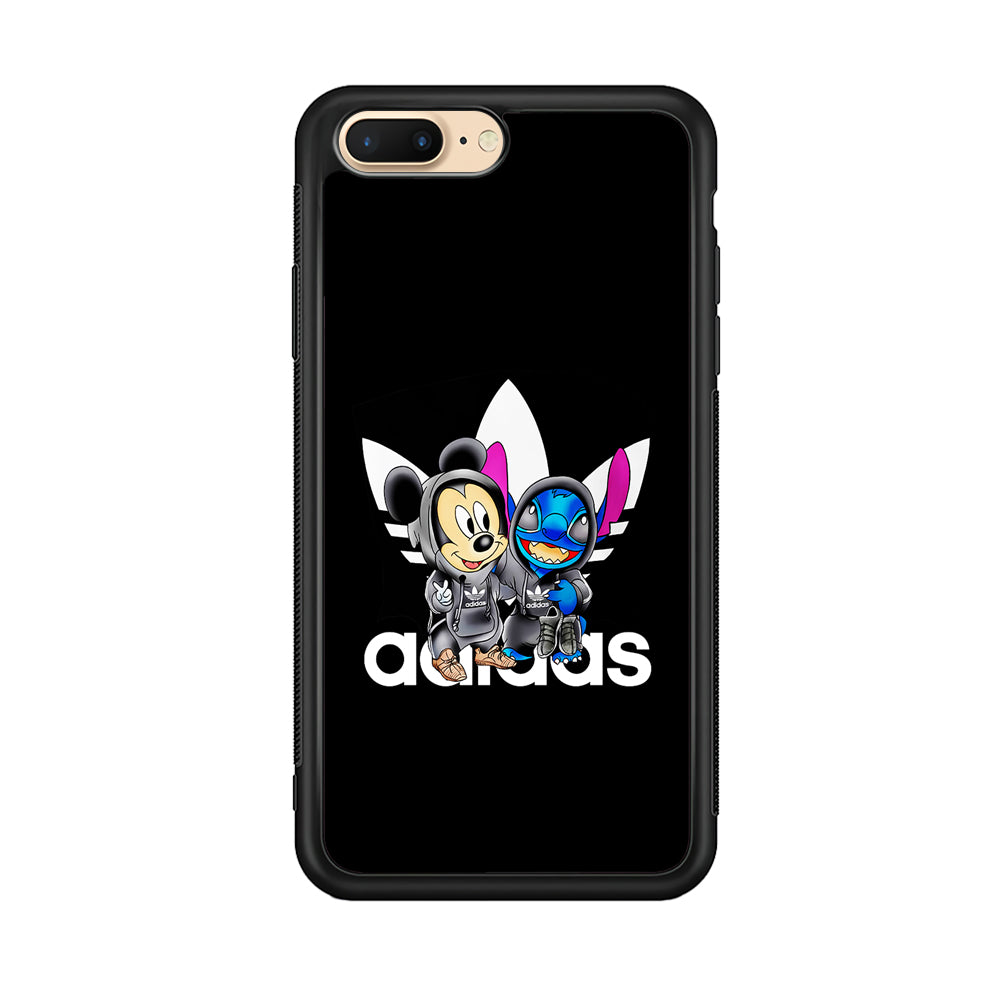 Adidas Stitch X Mickey Mouse iPhone 7 Plus Case-Mobile Phone Case-Altracase
