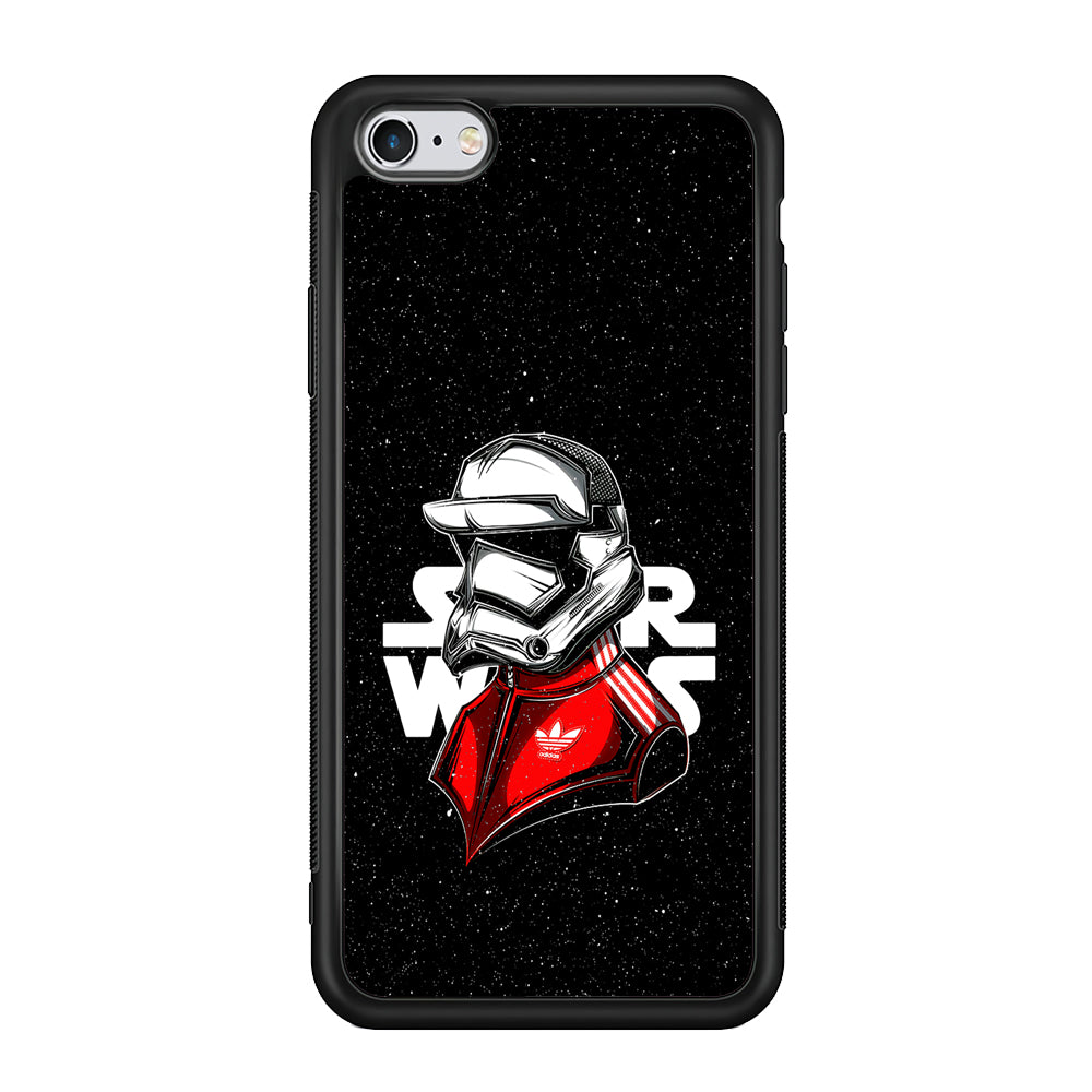 Adidas Stormtrooper Star Wars iPhone 6 | 6s Case-Mobile Phone Case-Rubber Black (2D Case)-Altracase