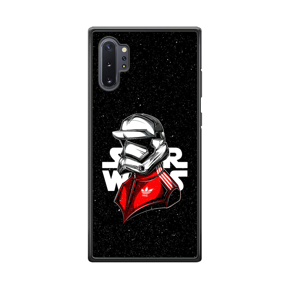 Adidas Stormtrooper Star Wars Samsung Galaxy Note 10 Plus Case-Mobile Phone Case-Rubber Black (2D Case)-Altracase