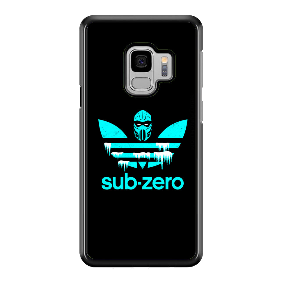 Adidas Sub Zero Samsung Galaxy S9 Case-Mobile Phone Case-Rubber Black (2D Case)-Altracase