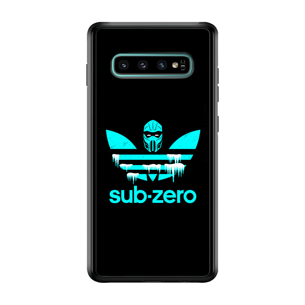 Adidas Sub Zero Samsung Galaxy S10 Case-Mobile Phone Case-Rubber Black (2D Case)-Altracase