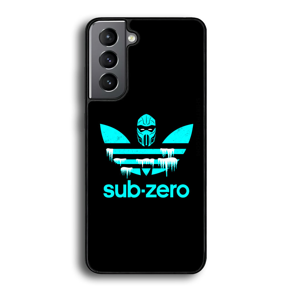 Adidas Sub Zero Samsung Galaxy S21 Case-Mobile Phone Case-Rubber Black (2D Case)-Altracase