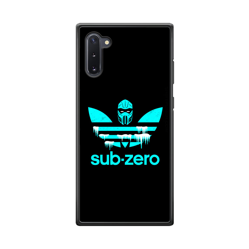 Adidas Sub Zero Samsung Galaxy Note 10 Case-Mobile Phone Case-Rubber Black (2D Case)-Altracase