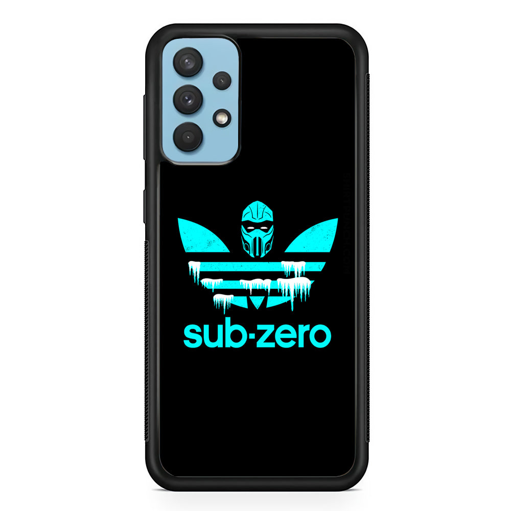 Adidas Sub Zero Samsung Galaxy A32 Case-Mobile Phone Case-Rubber Black (2D Case)-Altracase