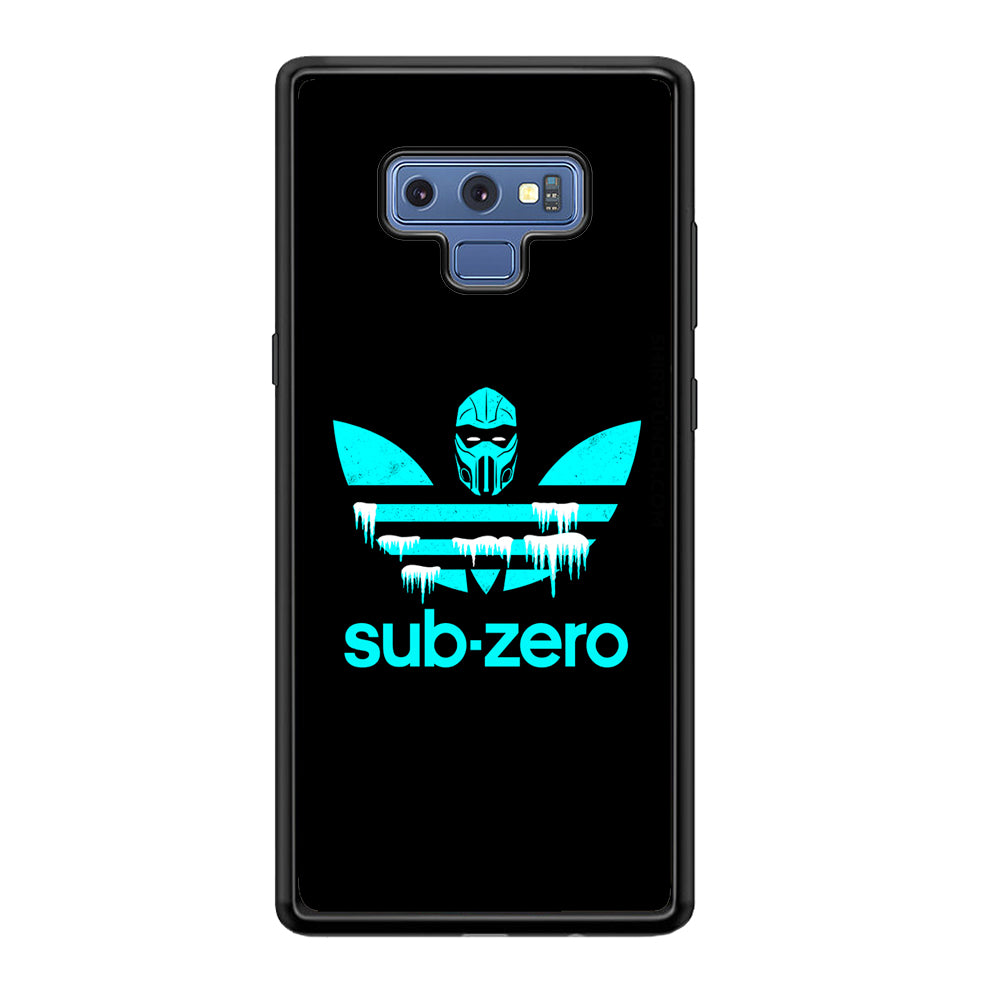 Adidas Sub Zero Samsung Galaxy Note 9 Case-Mobile Phone Case-Rubber Black (2D Case)-Altracase