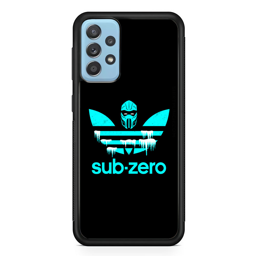 Adidas Sub Zero Samsung Galaxy A72 Case-Mobile Phone Case-Rubber Black (2D Case)-Altracase