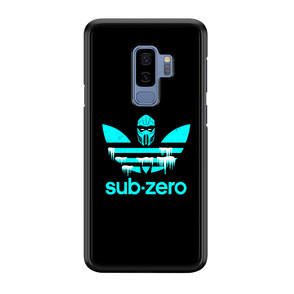 Adidas Sub Zero Samsung Galaxy S9 Plus Case-Mobile Phone Case-Rubber Black (2D Case)-Altracase