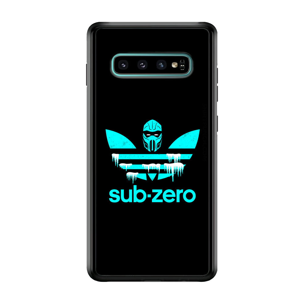 Adidas Sub Zero Samsung Galaxy S10 Plus Case-Mobile Phone Case-Rubber Black (2D Case)-Altracase