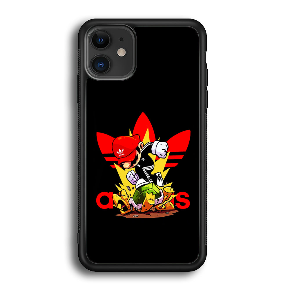 Adidas Super Mario Turtle iPhone 12 Mini Case-Mobile Phone Case-Altracase