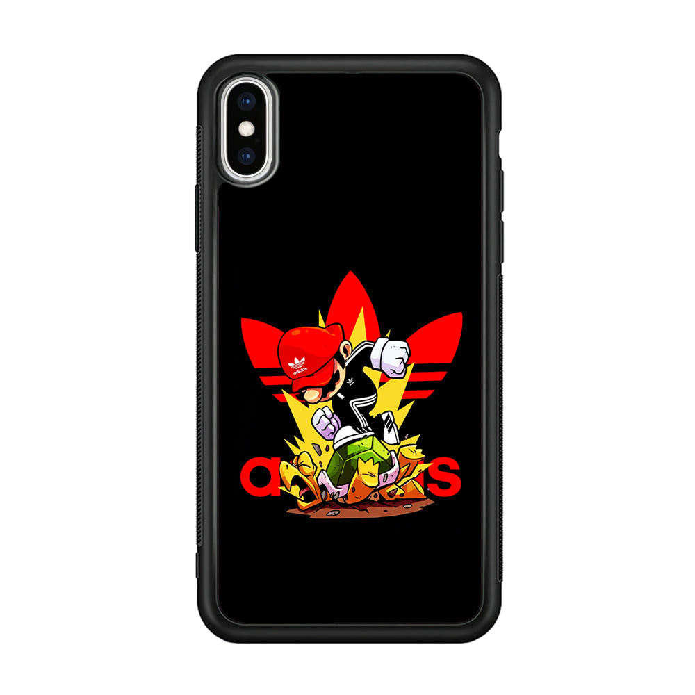 Adidas Super Mario Turtle iPhone Xs Max Case-Mobile Phone Case-Altracase