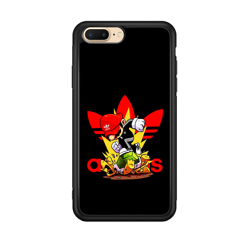 Adidas Super Mario Turtle iPhone 8 Plus Case-Mobile Phone Case-Altracase