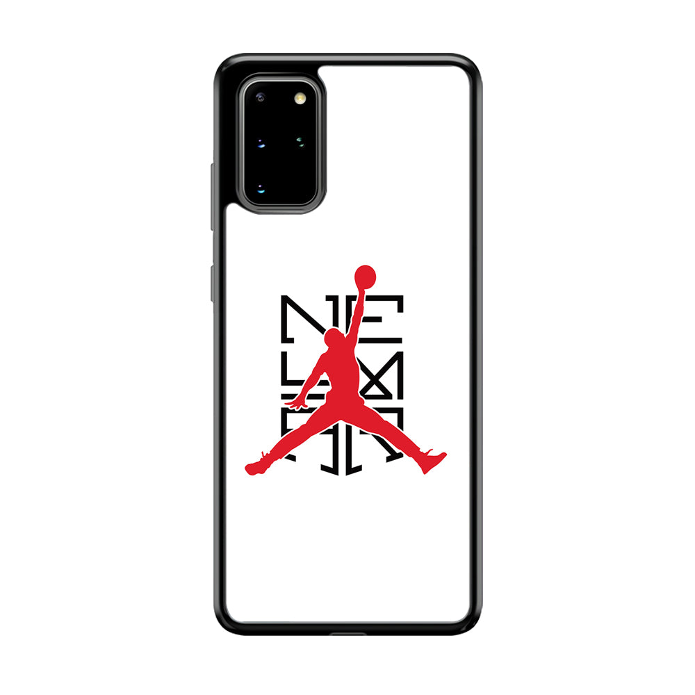 Air Jordan X Neymar Logo Samsung Galaxy S20 Plus Case-Mobile Phone Case-Rubber Black (2D Case)-Altracase