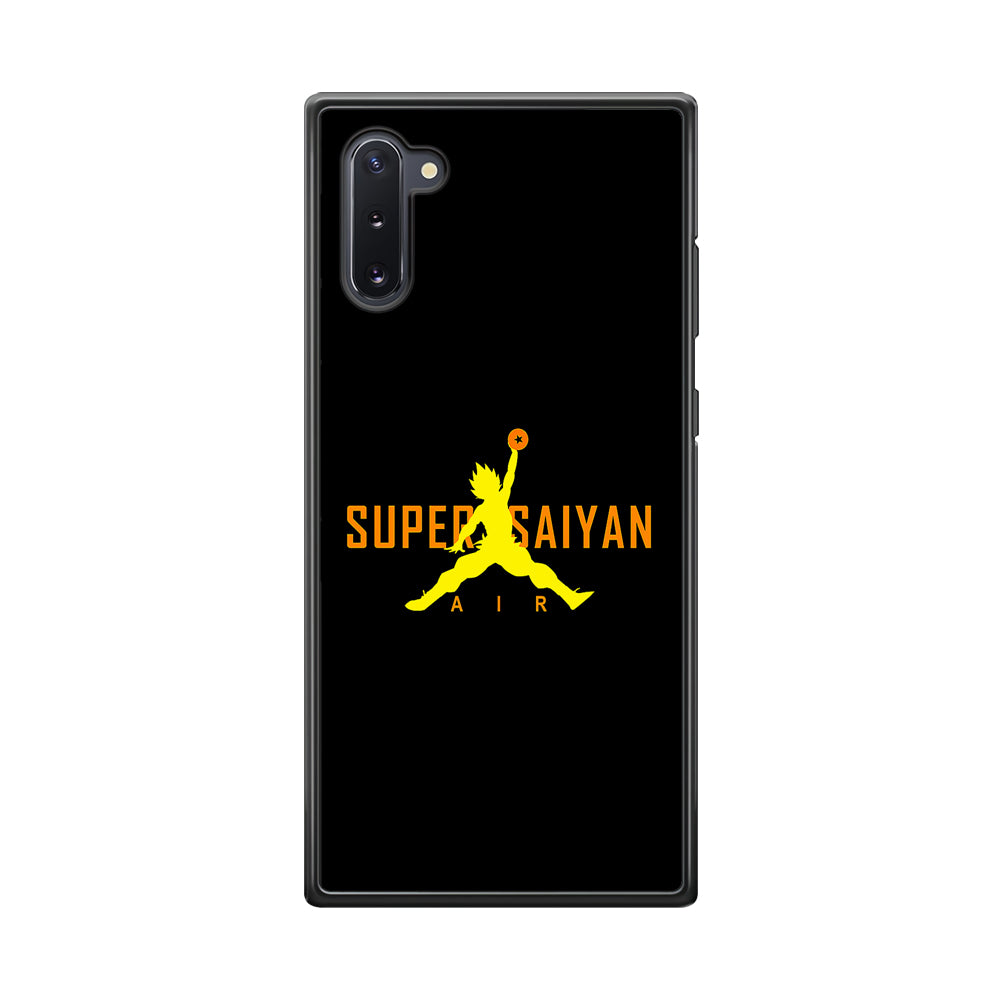 Air Super Saiyan Goku Samsung Galaxy Note 10 Case-Mobile Phone Case-Rubber Black (2D Case)-Altracase