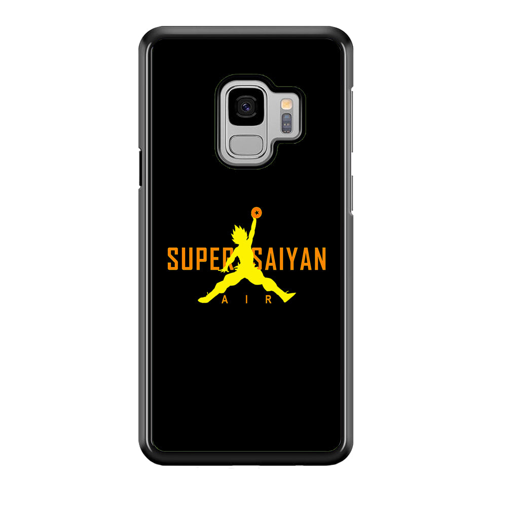 Air Super Saiyan Goku Samsung Galaxy S9 Case-Mobile Phone Case-Rubber Black (2D Case)-Altracase