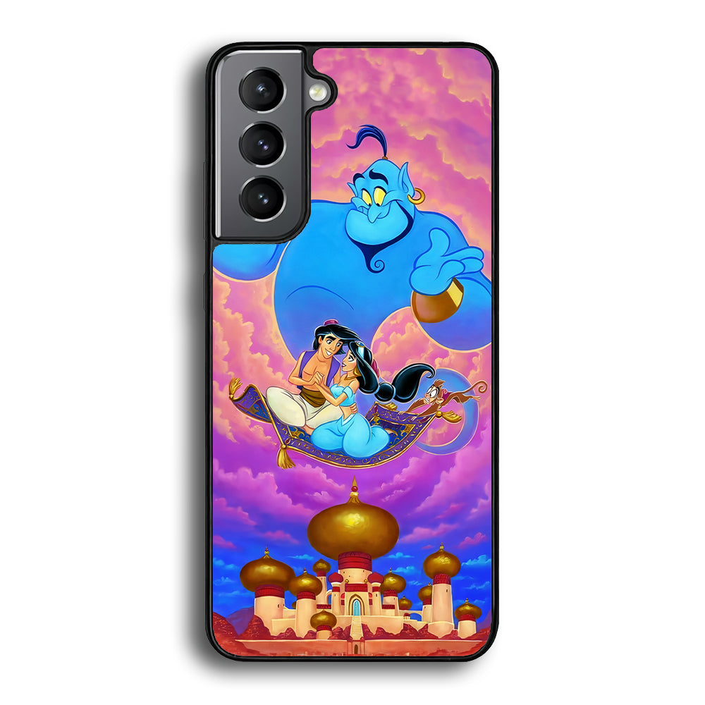 Aladdin & Jasmine Samsung Galaxy S25 Case-Phone Case-Tempered Glass Case-Altracase