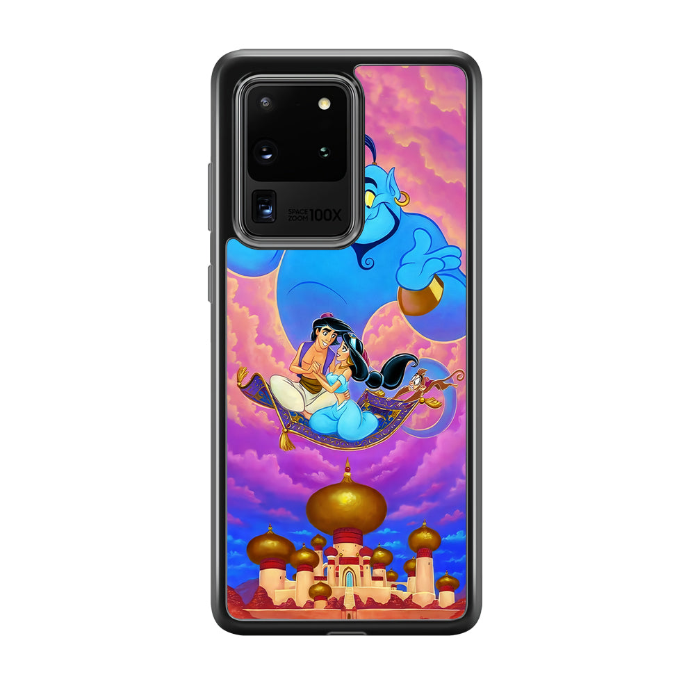 Aladdin & Jasmine Samsung Galaxy S20 Ultra Case-Phone Case-Tempered Glass Case-Altracase