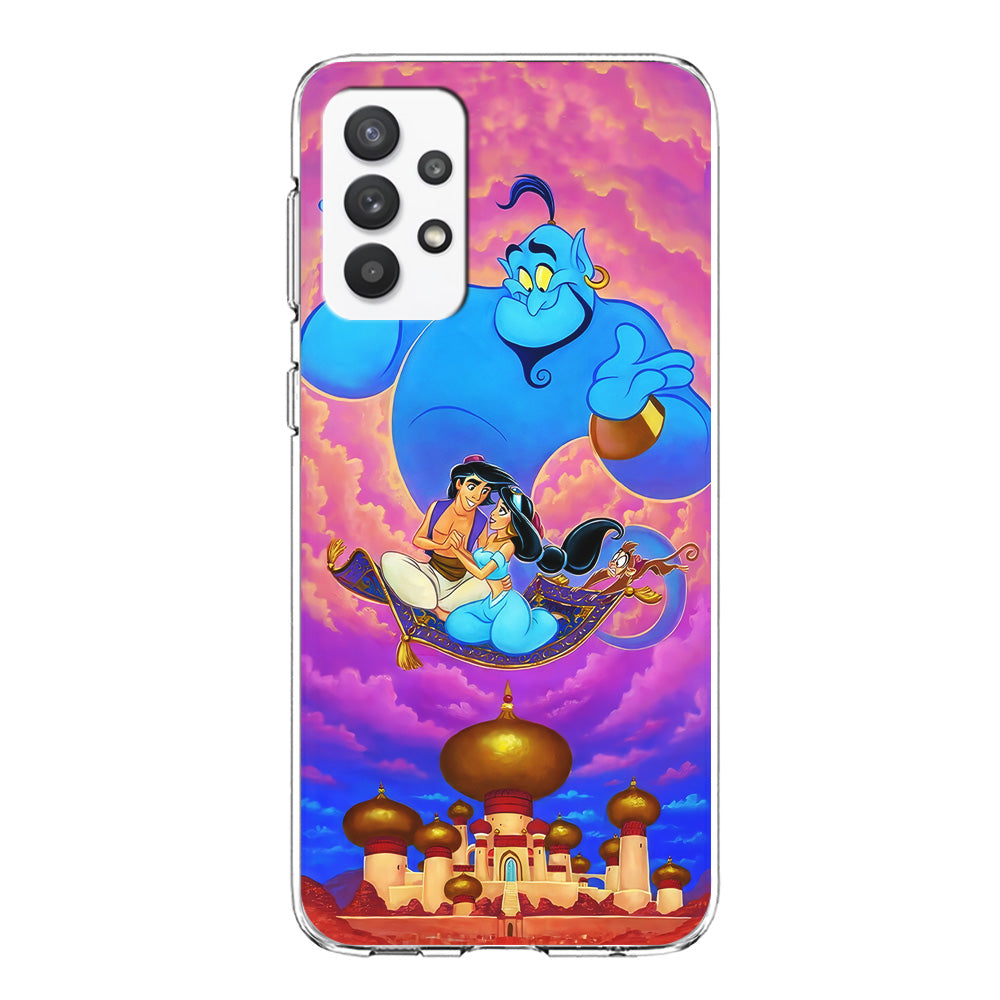 Aladdin & Jasmine Samsung Galaxy A32 Case-Phone Case-Clear Soft Case-Altracase
