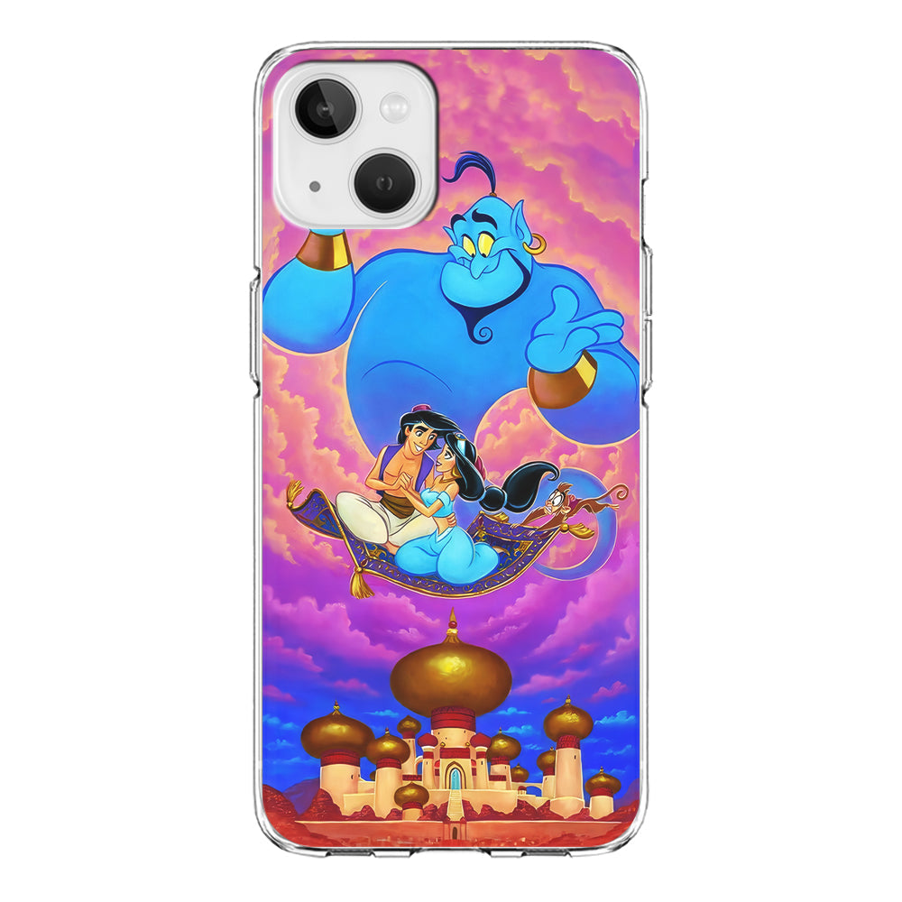 Aladdin & Jasmine iPhone 14 Plus Case-Phone Case-Clear Soft Case-Altracase