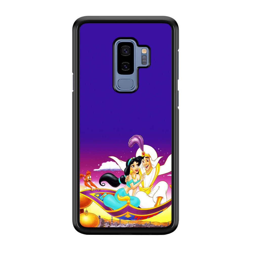 Aladdin on the Magic Carpet Samsung Galaxy S9 Plus Case-Phone Case-Rubber Black (2D Case)-Altracase