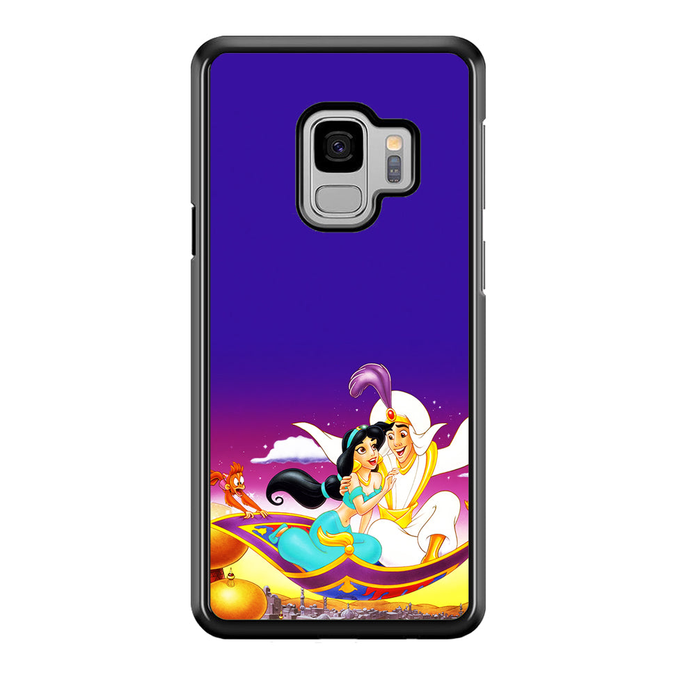 Aladdin on the Magic Carpet Samsung Galaxy S9 Case-Phone Case-Rubber Black (2D Case)-Altracase