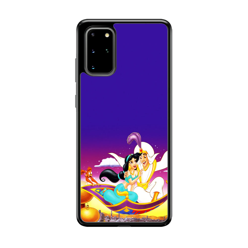 Aladdin on the Magic Carpet Samsung Galaxy S20 Plus Case-Phone Case-Rubber Black (2D Case)-Altracase