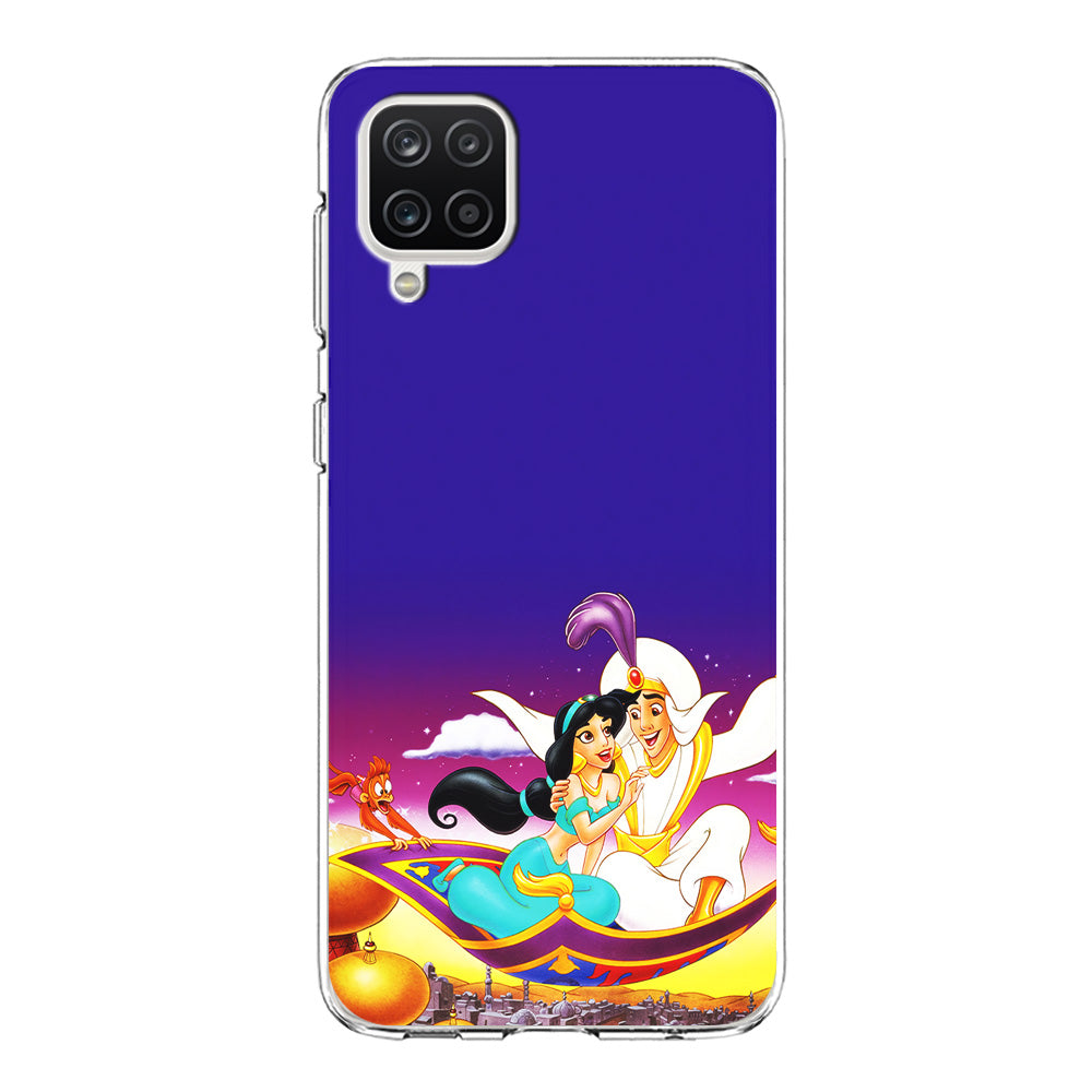 Aladdin on the Magic Carpet Samsung Galaxy A12 Case-Phone Case-Clear Soft Case-Altracase