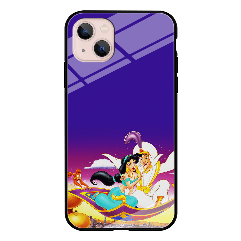 Aladdin on the Magic Carpet iPhone 14 Case-Phone Case-Tempered Glass Case-Altracase