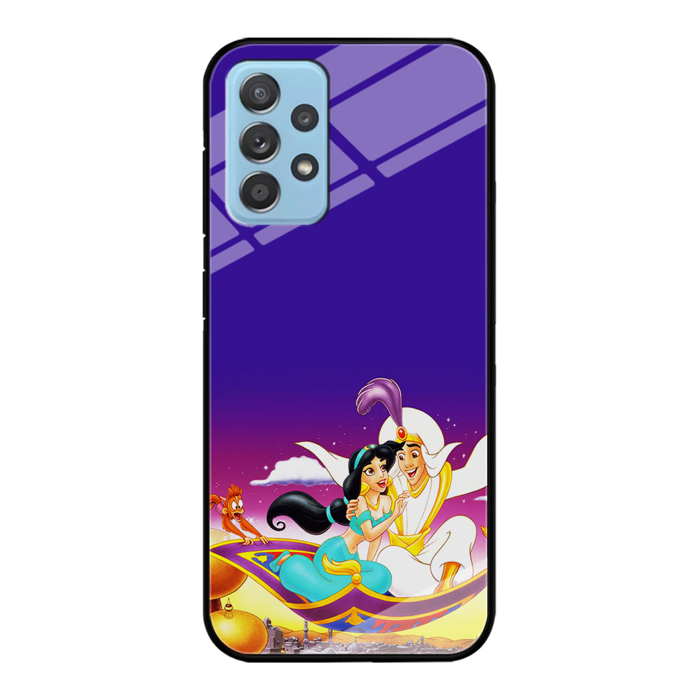 Aladdin on the Magic Carpet Samsung Galaxy A52 Case-Phone Case-Tempered Glass Case-Altracase