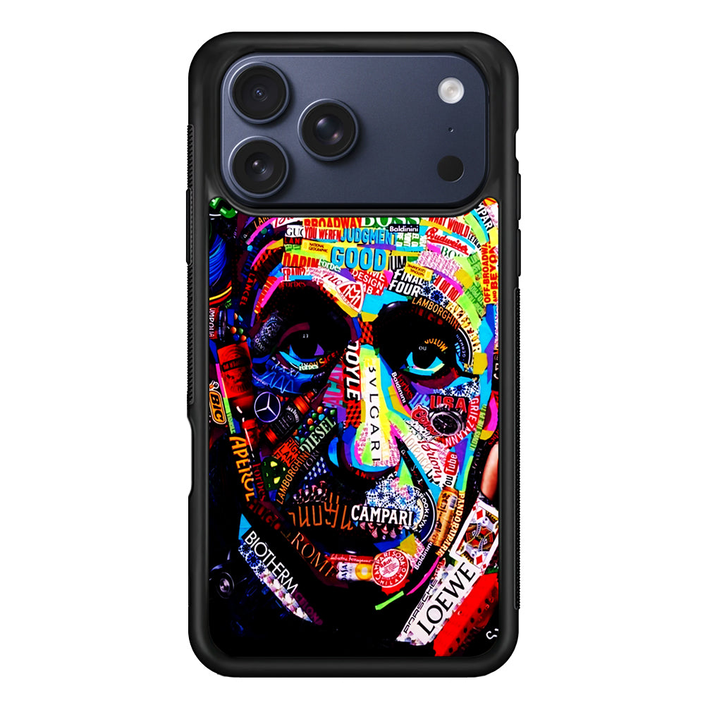 Albert Einstein Abstract iPhone 17 Pro Case - Altracase
