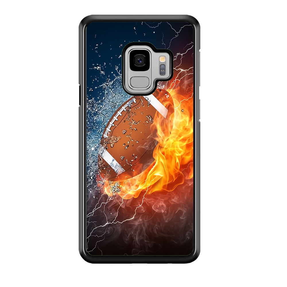 American Football Ball Cool Art Samsung Galaxy S9 Case-Phone Case-Tempered Glass Case-Altracase