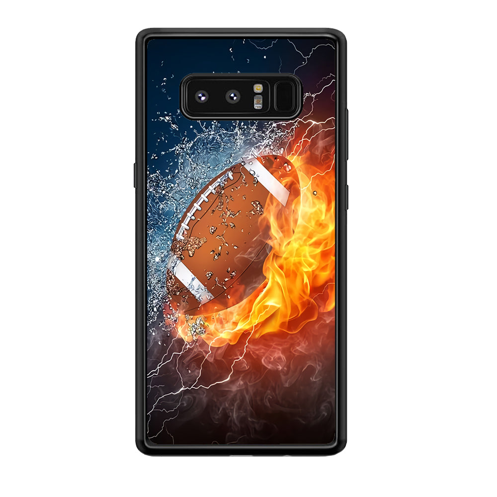 American Football Ball Cool Art Samsung Galaxy Note 8 Case-Phone Case-Tempered Glass Case-Altracase