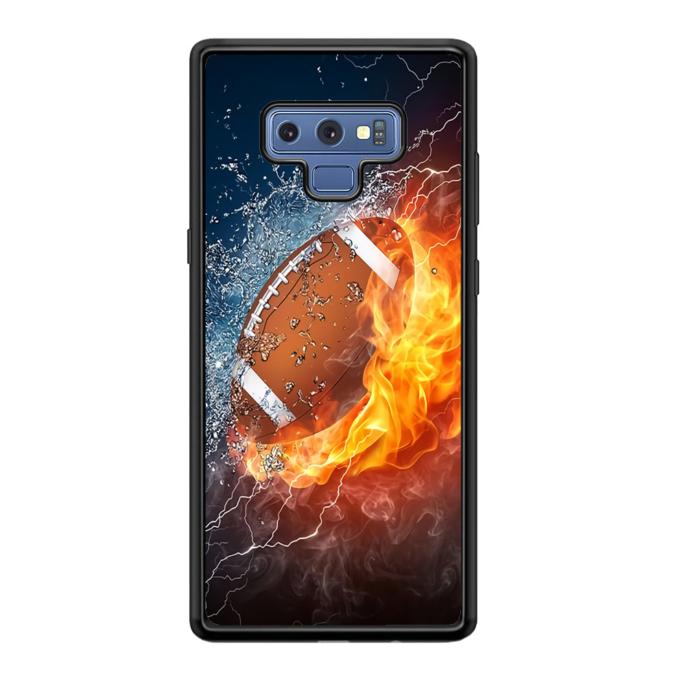 American Football Ball Cool Art Samsung Galaxy Note 9 Case-Phone Case-Tempered Glass Case-Altracase
