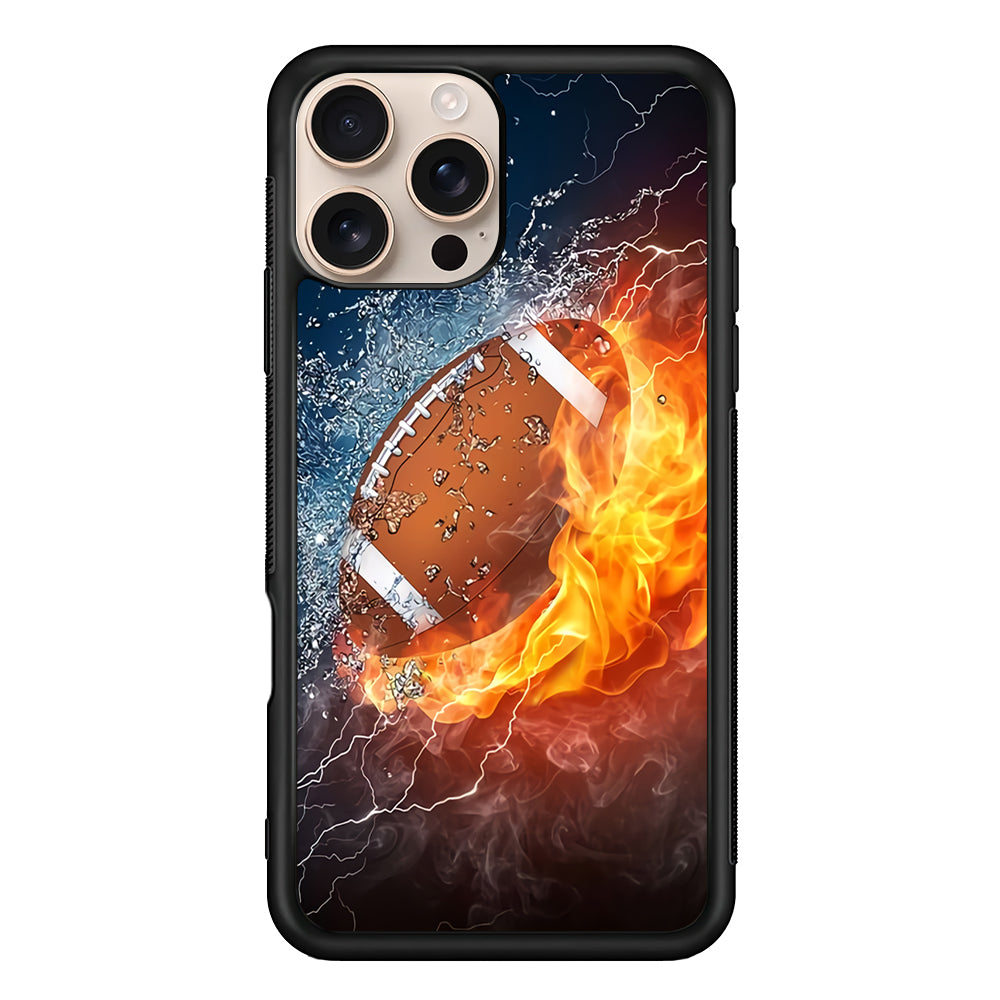 American Football Ball Cool Art iPhone 16 Pro Max Case - Altracase