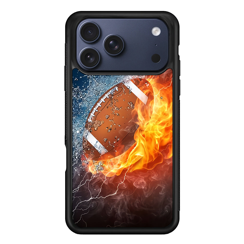 American Football Ball Cool Art iPhone 17 Pro Max Case - Altracase