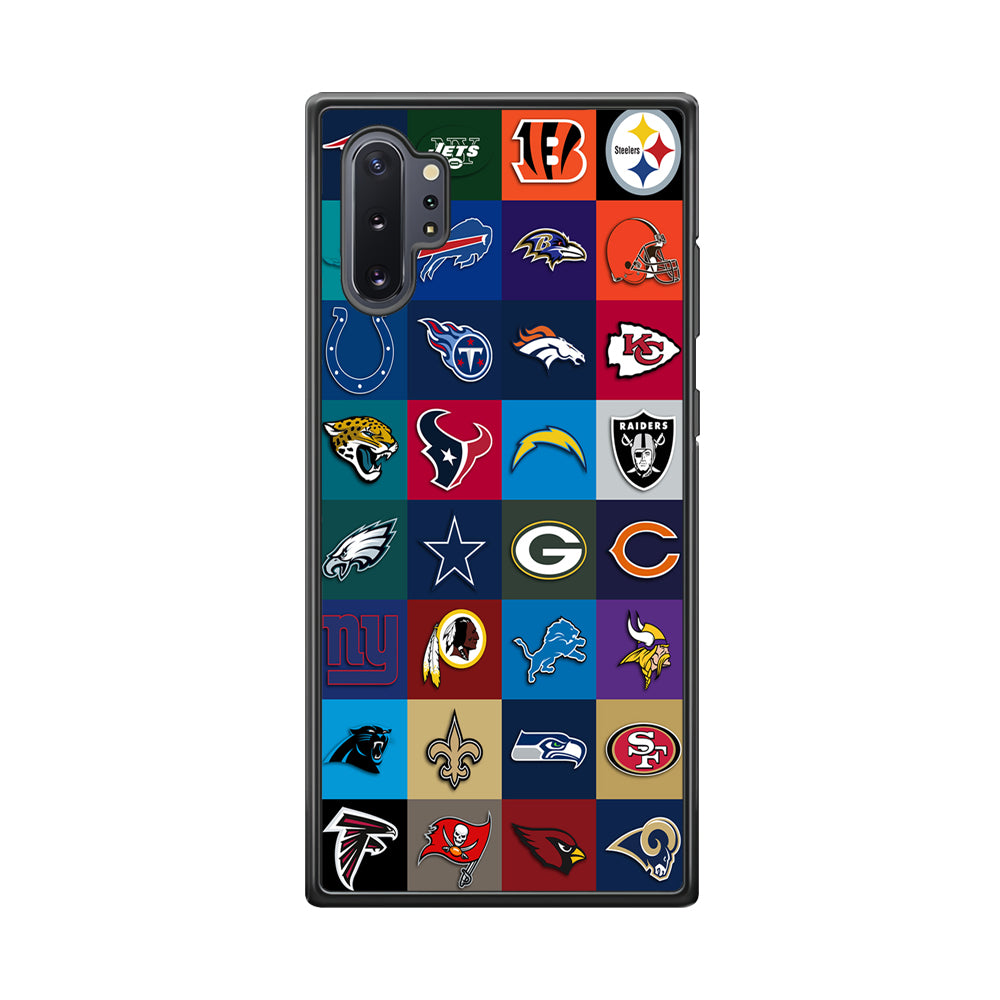American Football Teams NFL Samsung Galaxy Note 10 Plus Case-Phone Case-Tempered Glass Case-Altracase