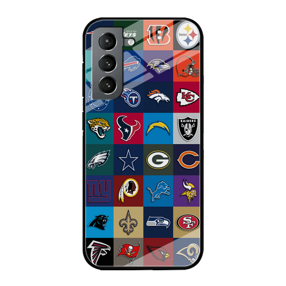American Football Teams NFL Samsung Galaxy S22 Case-Phone Case-Tempered Glass Case-Altracase