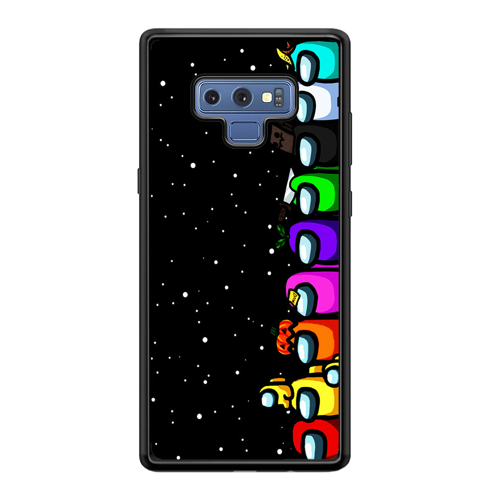 Among Us Galaxy Samsung Galaxy Note 9 Case-Phone Case-Tempered Glass Case-Altracase