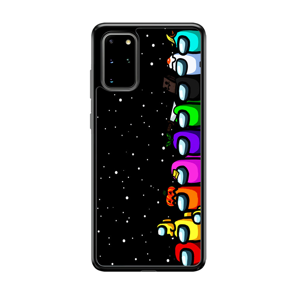 Among Us Galaxy Samsung Galaxy S20 Plus Case-Phone Case-Tempered Glass Case-Altracase