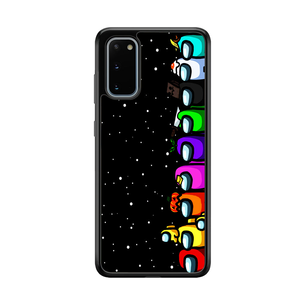 Among Us Galaxy Samsung Galaxy S20 Case-Phone Case-Tempered Glass Case-Altracase