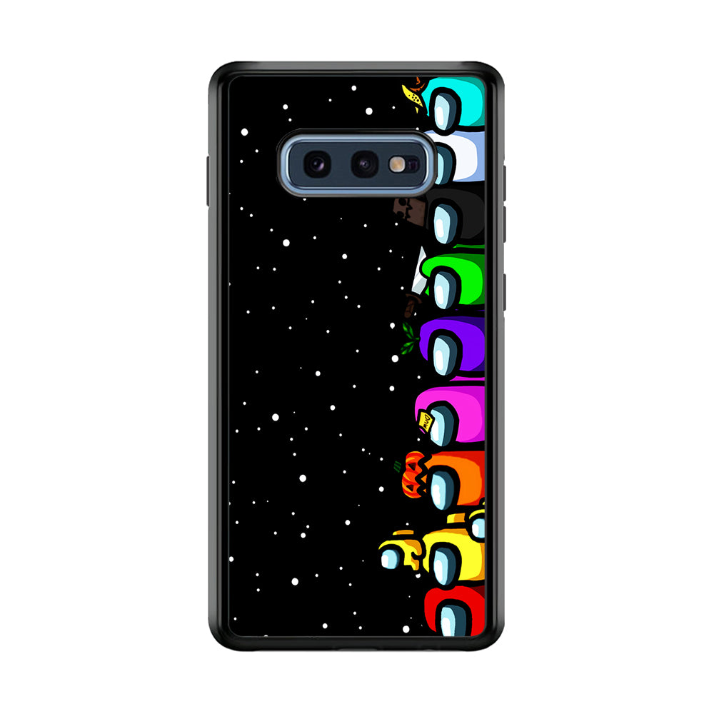 Among Us Galaxy Samsung Galaxy S10E Case-Phone Case-Tempered Glass Case-Altracase