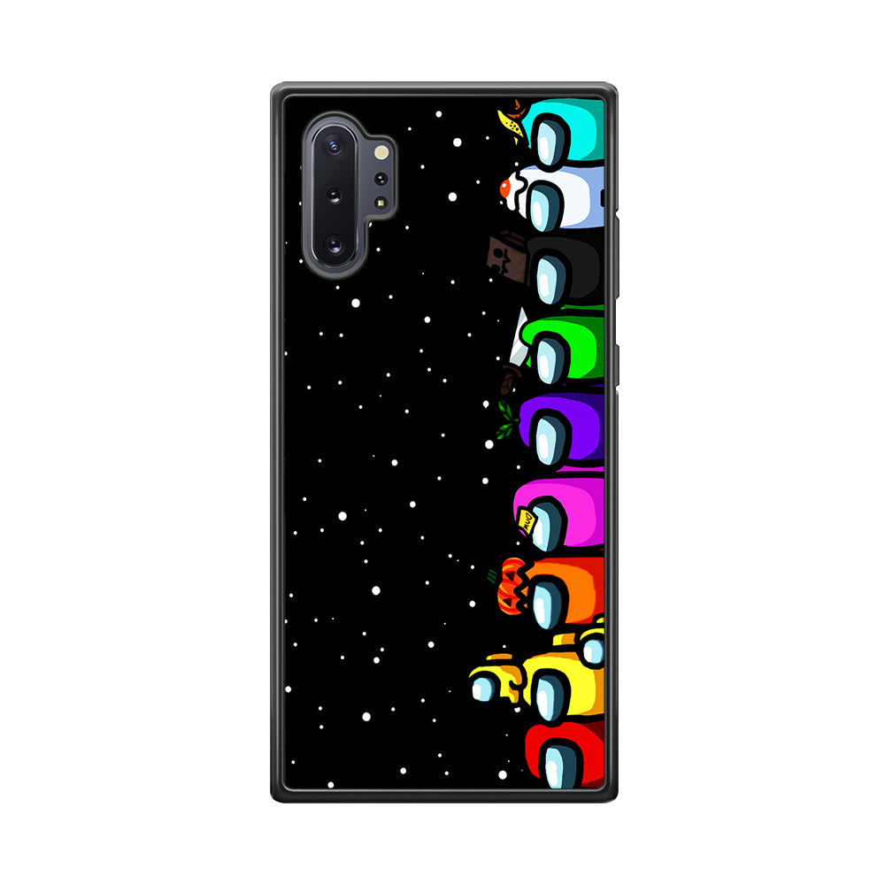 Among Us Galaxy Samsung Galaxy Note 10 Plus Case-Phone Case-Tempered Glass Case-Altracase