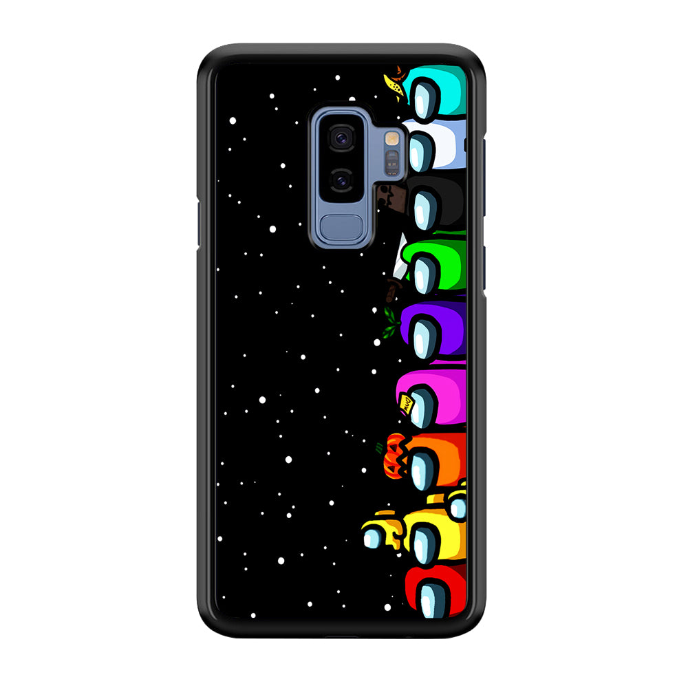 Among Us Galaxy Samsung Galaxy S9 Plus Case-Phone Case-Tempered Glass Case-Altracase