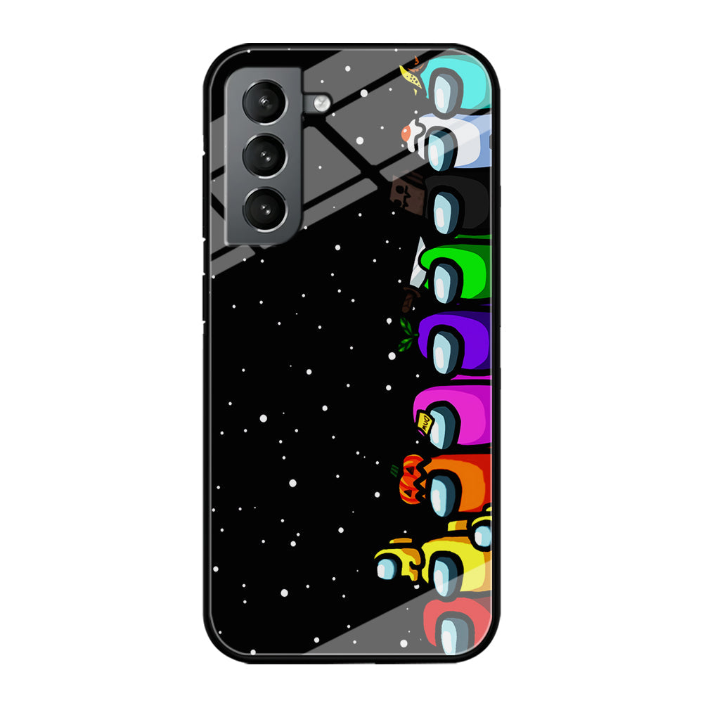 Among Us Galaxy Samsung Galaxy S23 Case-Phone Case-Tempered Glass Case-Altracase