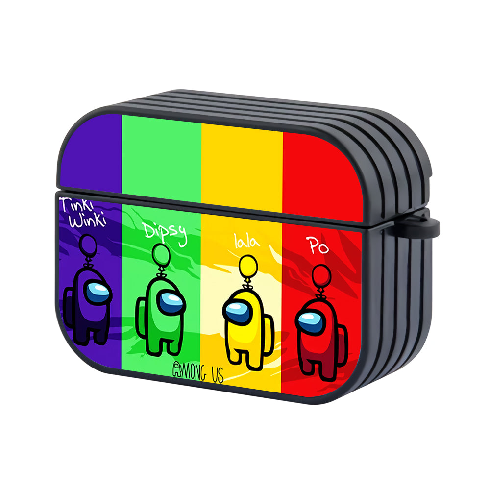 Among Us X Teletubbies Hard Plastic Case Cover For Apple Airpods Pro 2-AirPod Case-Altracase