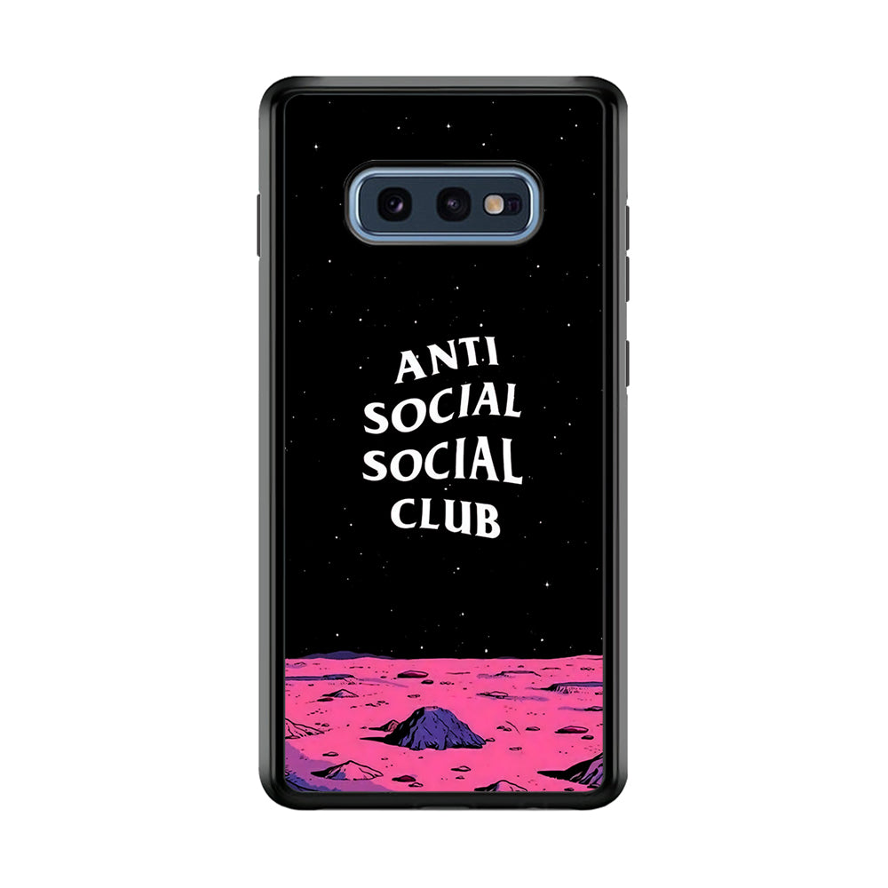 Anti Social Club Moon Samsung Galaxy S10E Case-Phone Case-Tempered Glass Case-Altracase