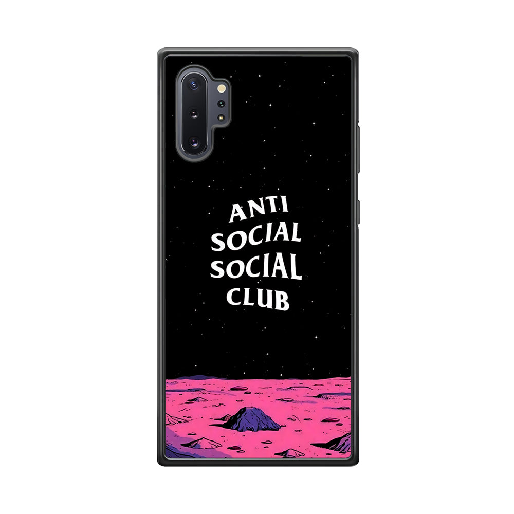 Anti Social Club Moon Samsung Galaxy Note 10 Plus Case-Phone Case-Tempered Glass Case-Altracase
